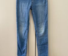 Blue denim jeggings H&M 6-7 years