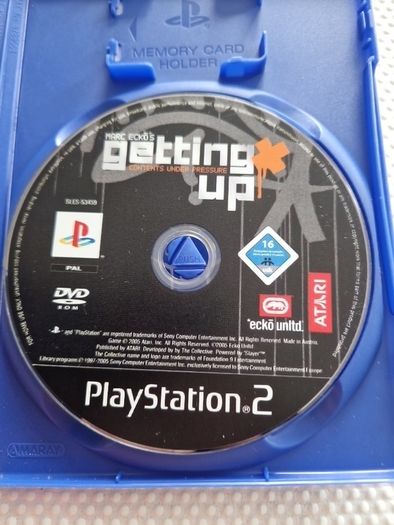 Marc Ecko s Getting Up PlayStation2 Ps2 Games Original