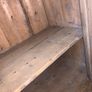 Old Irish Antique Pine,  Glass Front Dresser Image 6