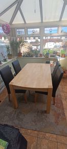 Table and 4 Chairs