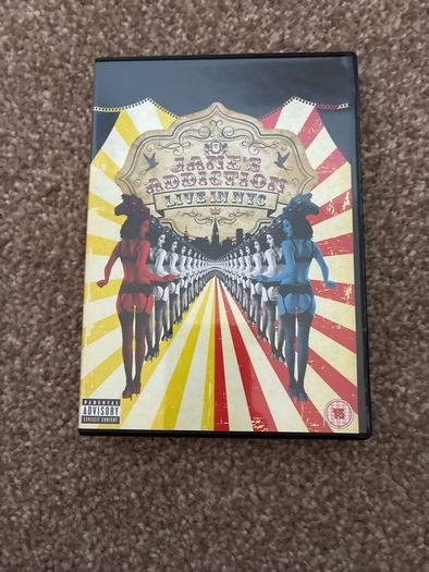 Jane's Addiction Live in NYC dvd