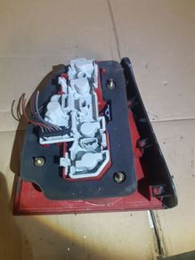 Genuine Vw Passat B5 Right Side Rear Light Unit With Bulb Holder P/n 3b5945096