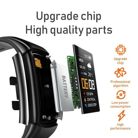 High Quality Sports Fitness Tracker Waterproof Smart Watch Heart Rate Blood Pressure Monitor