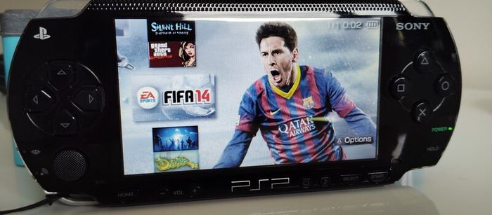 Psp Modded 1004 64gb 2 Original Sony Batteries Original charger