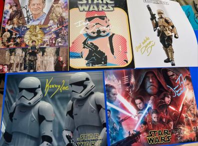 Star Wars autograph bundle