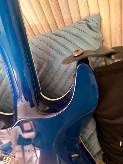 Esp Ltd Mh1000nt - Black Ocean (emg / Gotoh Upgrades)