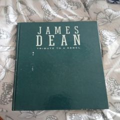 big hardback book James Dean