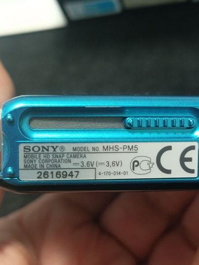 Sony Bloggie MHS-PM5K Camera. 360degree Video