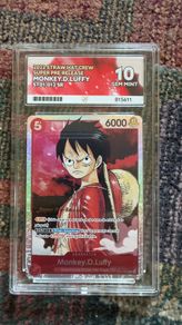 Monkey D. Luffy Super Pre-Release ACE 10 Mint