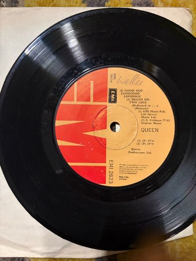 Queen vinyl EP Single Irish pressing
