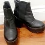 River Island Womens Black chunky platform Chelsea boots Image 2