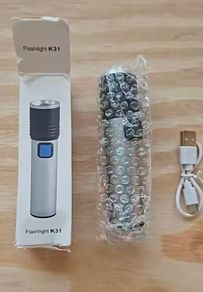 UV Ultraviolet Torch 3 modes usb rechargeable