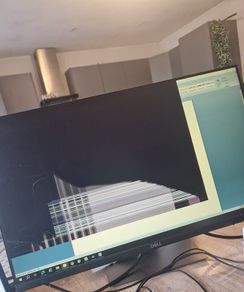 Dell 24inch monitor-broken screen
