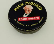 Mick McQuaid vintage tobacco tin