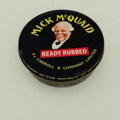 Mick McQuaid vintage tobacco tin