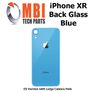 iPhone XR Replacement Back Glass Door Cover with Adhesive Blue Image 2