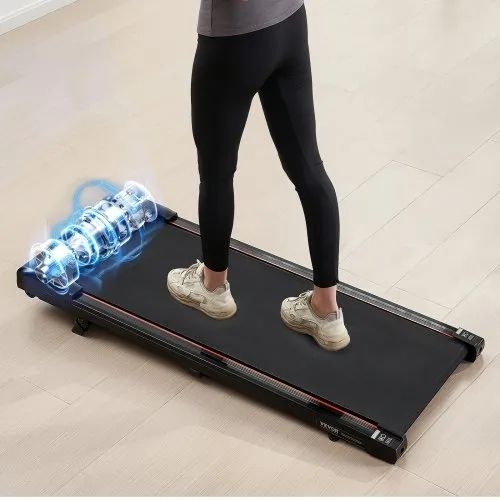 Walking Pad, Under Desk Treadmill with Incline, Working Walking Jogging Machine for Home Office, 265 Lbs Capacity 2.5HP Portable Walking Pad