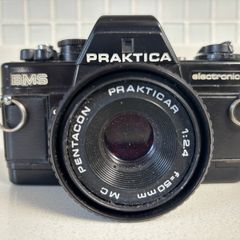 Praktica BSM film camera .