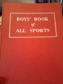 Vintage Boys Sports Book