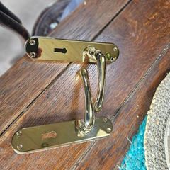 brass door handles