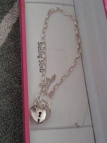 ladies silver bracelet