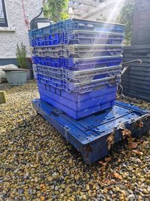 Trolley and crates