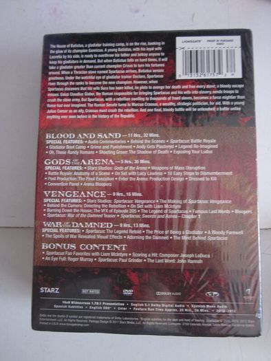 Spartacus: The Complete Series 13 Disc Set New