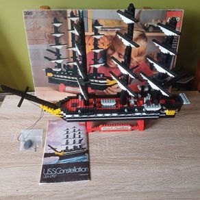 vintage Lego 398 uss Constellation