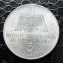 1971 D Germany 5 Mark Albrecht Durer silver coin Image 2