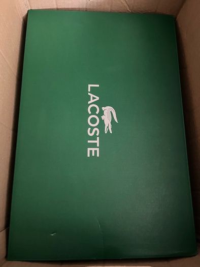 versace Lacoste Hugo Boss karl lagerfeld shoes box empty
