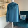 Ladies Teal Green Full Zip Through Hoodie from Dunnes Stores Image 9