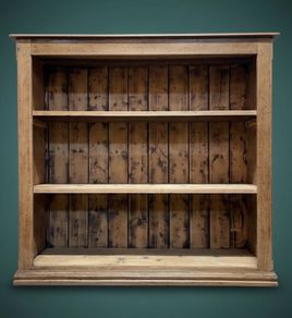 FLASH SALE ! Was 450 now 365 ! Antique English Pine Bookcase.