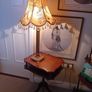 Large Vintage Lamp Image 2