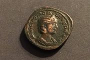 Roman Coin Otacilia Severa 244-249 AD Sestertius