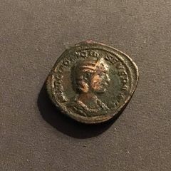 Roman Coin Otacilia Severa 244-249 AD Sestertius
