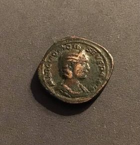 Roman Coin Otacilia Severa 244-249 AD Sestertius
