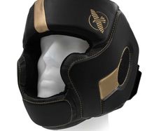 Hayabusa T3 Headgear Black Gold