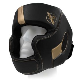 Hayabusa T3 Headgear Black Gold