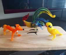 murano glass figurines