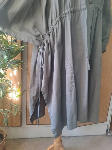 Designer Luukaa kaki parka jacket