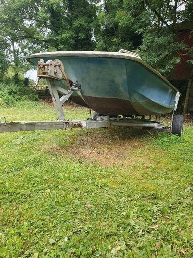 boat dory and trailer project