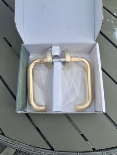 9 set Frelan Jedo Gold Door Handles Brand New in Box