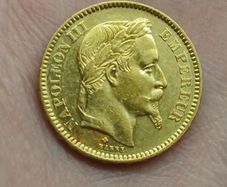 20FR Gold Coin