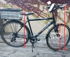 Men's Bike, Hybrid, Over 100 Euro of Extras!