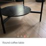 Marble effect coffee table Image 3