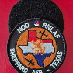 Unit patch for Dutch airforce unit based in texas.