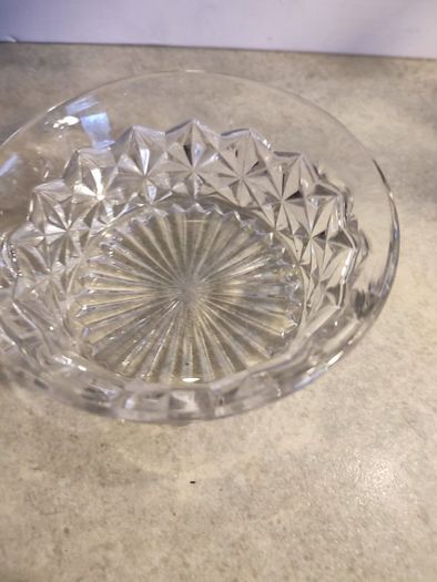 Crystal Small Bowl No Stamp.