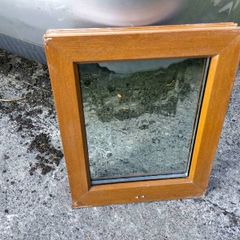 Brown Oak Colour PVC Double Glazed window- Good quality