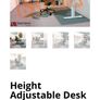 Pro Electric Standing Desk - 1500x800, Dual Moto,  3-Stage Legs Image 4