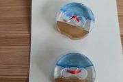 Handmade crystal buttons (2)